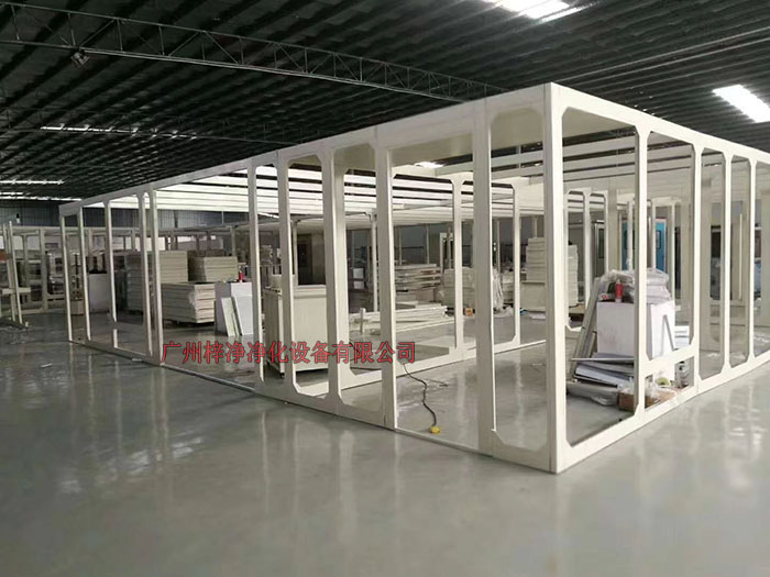 大型裝配式潔凈棚組裝現(xiàn)場實(shí)拍圖 大型裝配式潔凈棚組裝現(xiàn)場實(shí)拍圖