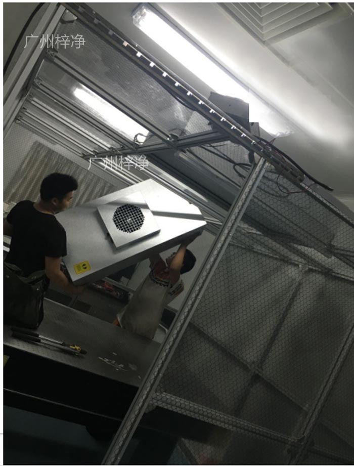 潔凈棚組裝現(xiàn)場實(shí)拍圖 潔凈棚組裝現(xiàn)場實(shí)拍圖